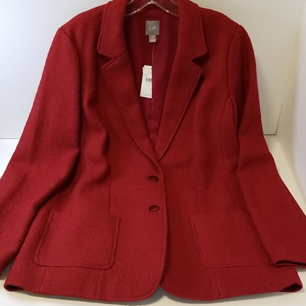 NWT J.Jill Textured Wool JACKET